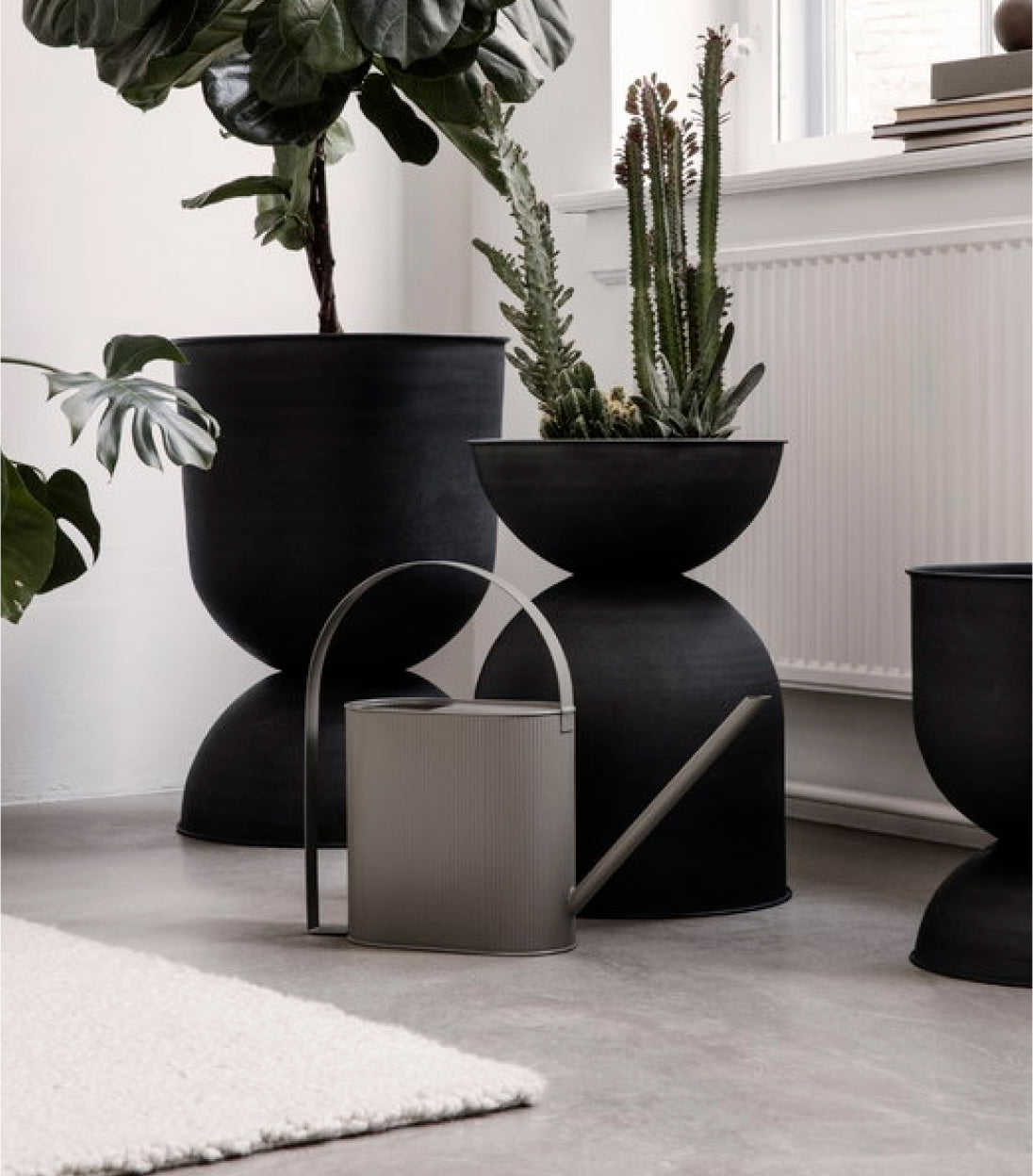 Grey modern vase