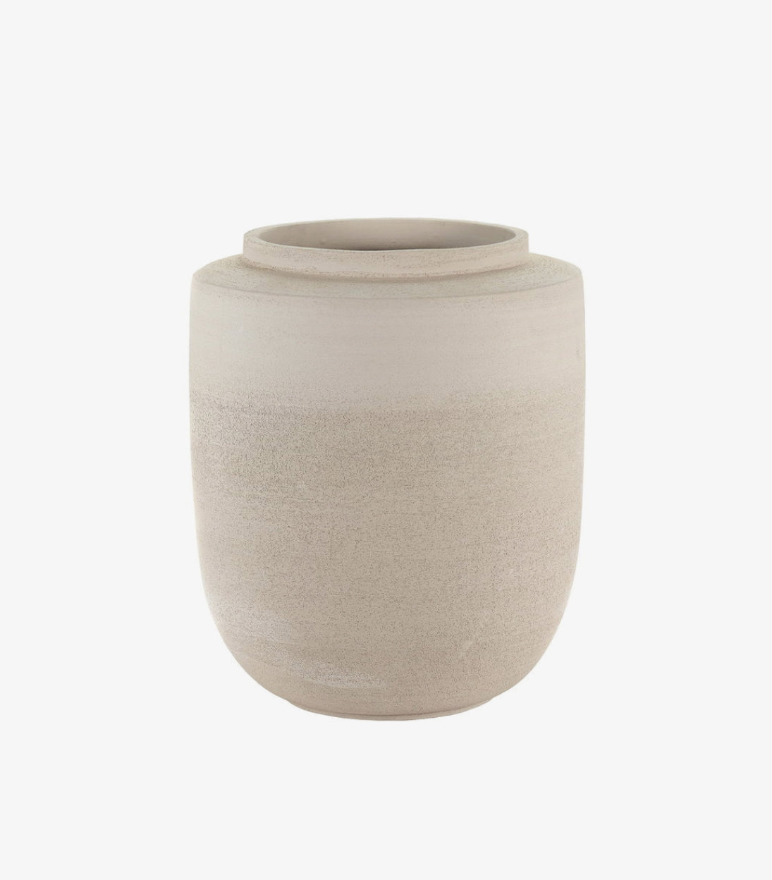 White ceramic vase