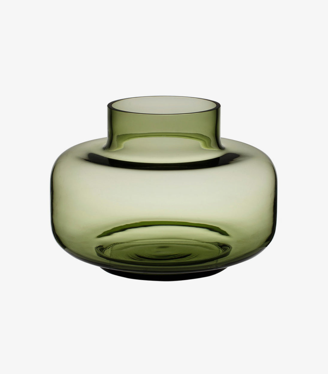 Green vase
