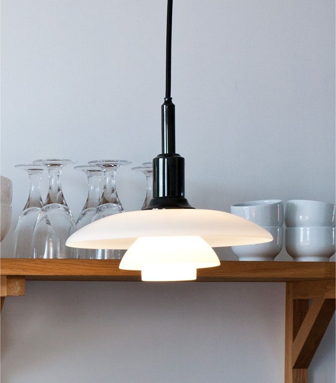 Lamp White flower