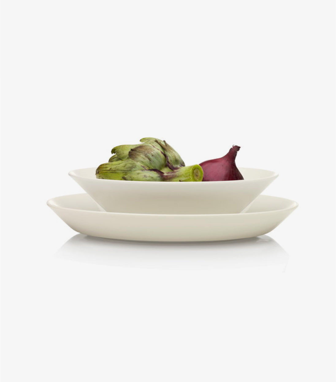 White dinner set